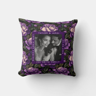 Fancy Gardenias Floral Wedding Cushion