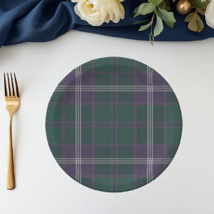 Fancy Girl Bear Theme paper plates