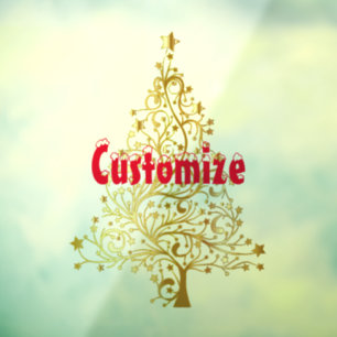 Fancy Gold Christmas Tree Thunder_Cove