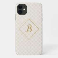 Fancy Golden And White Personalised
