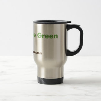 Fancy Green Stainless Travel Mug