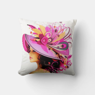 FANCY HAT PARADE #4 CUSHION