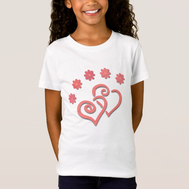 Fancy Hearts and Flowers Shirt (Front)