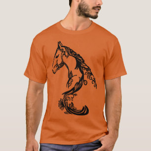 Fancy Horse Design T-Shirt