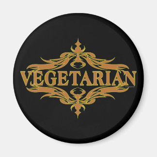 Fancy in Brown - Vegetarian Magnet