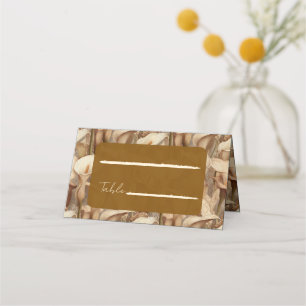 Fancy Ivory Calla Lilies Garden Traditional Weddin Place Card