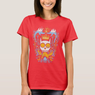 fancy kitty skull T-Shirt