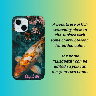 Fancy Koi iPhone 15 Case
