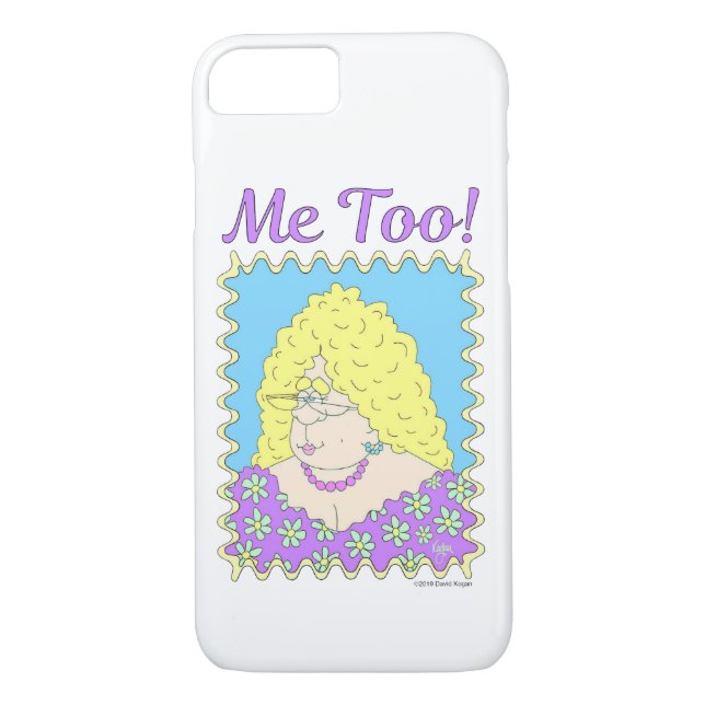FANCY LADY "Me Too" iPhone Case (Back)