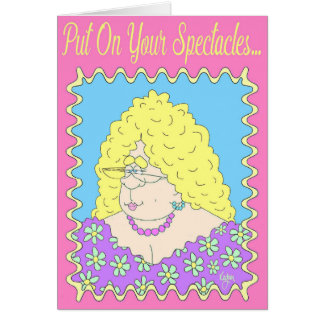 FANCY LADY Mother's Day Card