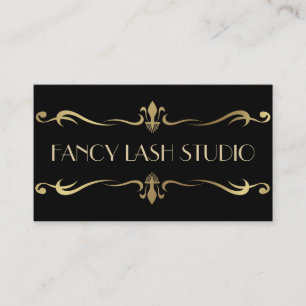 Fancy Lash Extensions Studio, Salon Business Card