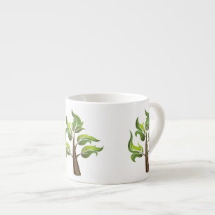Fancy Leaves Espresso Cup