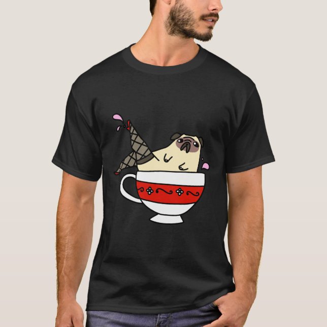 Fancy Legs Teacup Pug Essential T-Shirt 702 (Front)