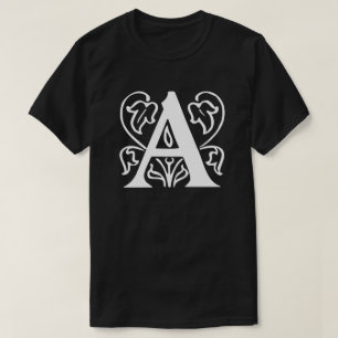 Fancy Letter A T-Shirt