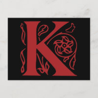 Fancy Letter K