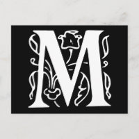 Fancy Letter M