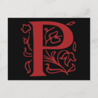 Fancy Letter P