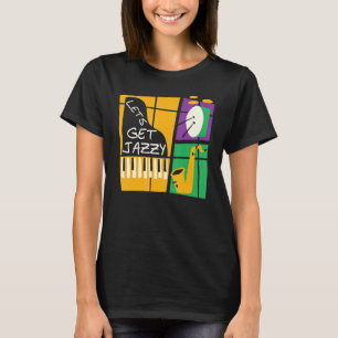 Fancy Mardi Gras Party Costume Let S Get Jazzy Car T-Shirt