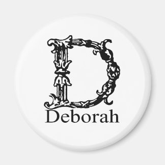 Fancy Monogram: Deborah Magnet