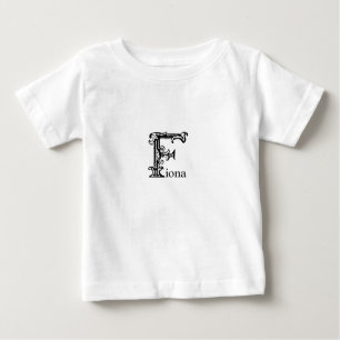 Fancy Monogram: Fiona Baby T-Shirt