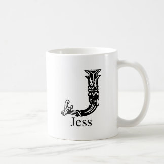 Fancy Monogram: Jess Coffee Mug
