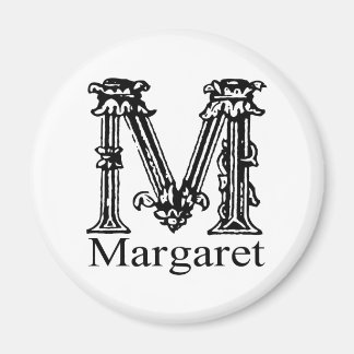 Fancy Monogram: Margaret Magnet