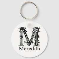 Fancy Monogram: Meredith