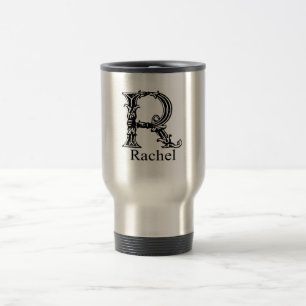 Fancy Monogram: Rachel Travel Mug