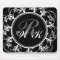 Fancy Monogrammed Mouse Pad