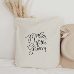 Fancy Mother of the Groom Hand Lettered Tote Bag
