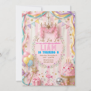 Fancy Nancy Birthday Invitation Pink Princess