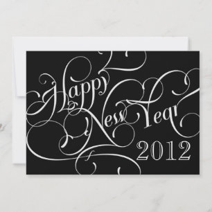 Fancy New Year's Eve Party Invitations
