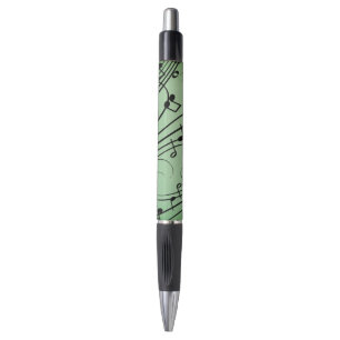 Fancy Notes Green Music Design