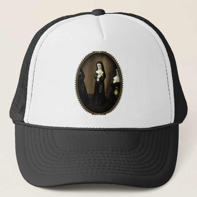 Fancy Nun Trucker Hat (Front)