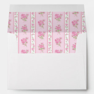 Fancy One Pink Bow First Birthday  Envelope