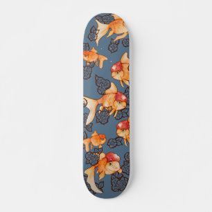 Fancy Oranda Goldfish Skateboard