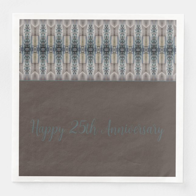 Fancy Patterned Decorative  Napkin (Front)