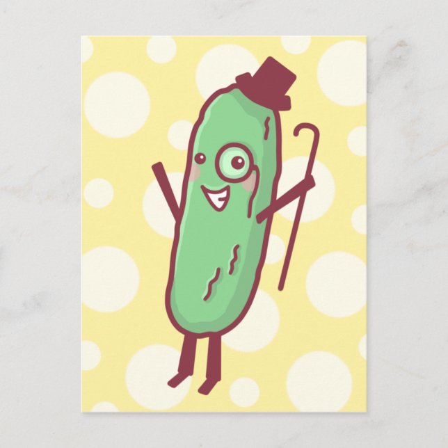 Fancy Pickle Postcard (Front)