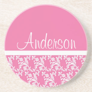 Fancy Pink Coaster