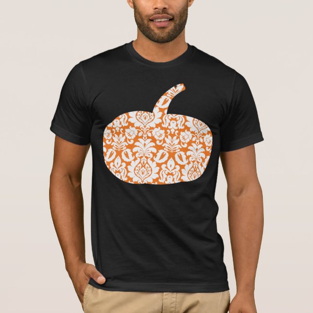 Fancy Pumpkin For Fall Halloween T-Shirt (Front)