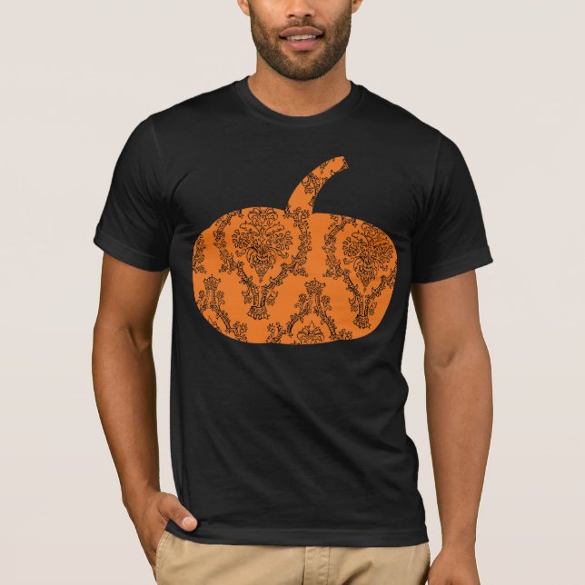 Fancy Pumpkin For Fall Halloween T-Shirt (Front)