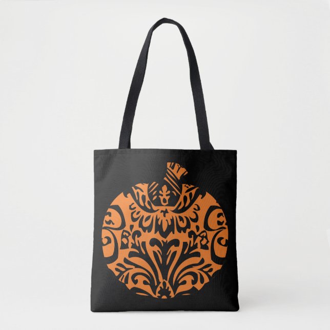 Fancy Pumpkin Tote Bag (Front)