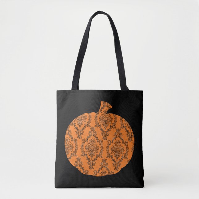 Fancy Pumpkin Tote Bag (Front)