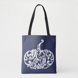 Fancy Pumpkin Tote Bag