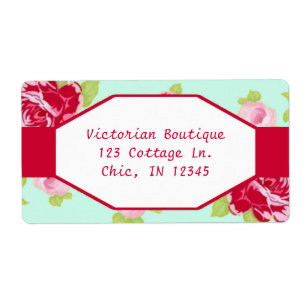 Fancy Rose Label