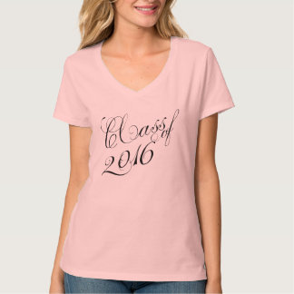Fancy Script Class of 2016 T-Shirt