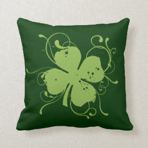 Fancy Shamrock Cushion