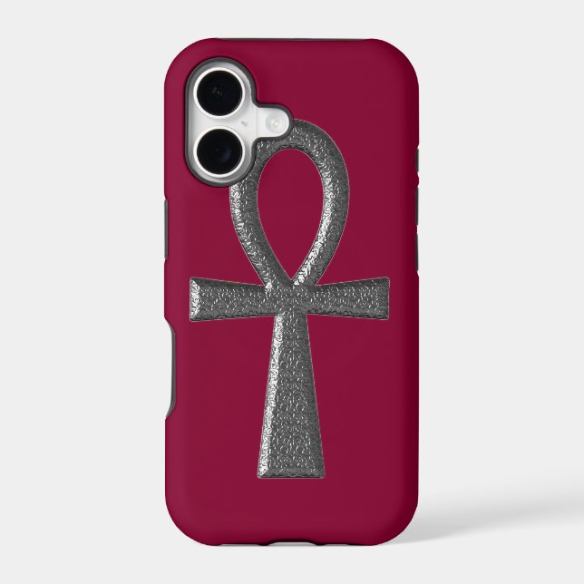 Fancy Silver Ankh (Back)