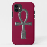 Fancy Silver Ankh