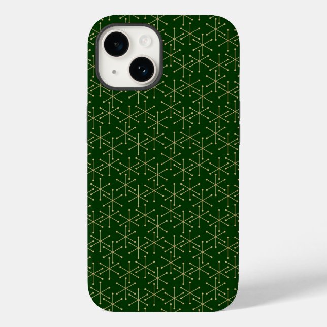 Fancy Snowflakes Phone Case (Back)